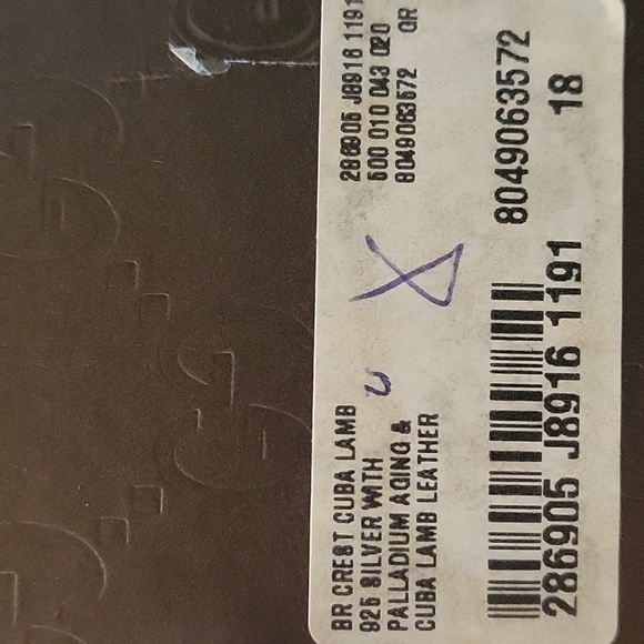 Gucci Leather Bracelet with Gucci pouch and box - Picture 14 of 16